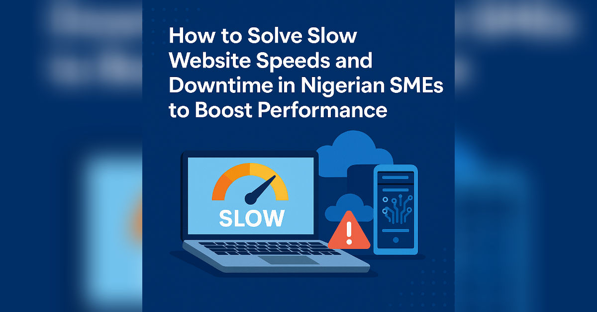imaage showing how to Solve Slow Website Speed and Downtime